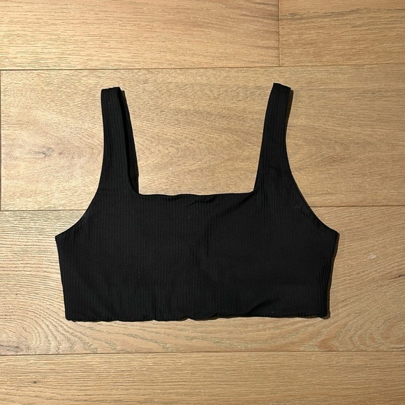 Girlfriend Collective Ribbed Compressive Sports Bra - Picture 1 of 3